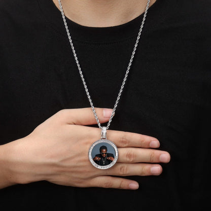 Custom Made Photo Medallions Necklace &amp; Pendant With Hip hop Jewelry