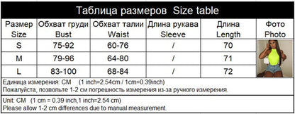 2022 Neon Green Red Orange Sexy Bodysuit Summer Clothes for Women Casual Streetwear Jumpsuits
