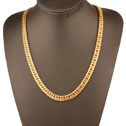 chunky gold necklace