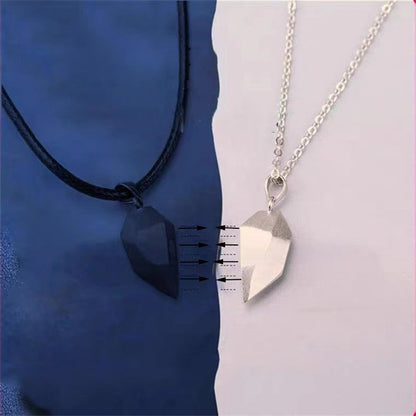 2Pcs Fashion Lovers Matching Friendship Heart Bracelet