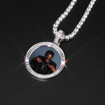 Custom Made Photo Medallions Necklace &amp; Pendant With Hip hop Jewelry