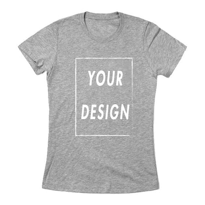 Custom T Shirt EU Size 100% Cotton Make Your Design Logo Text Men Women Print Original Design