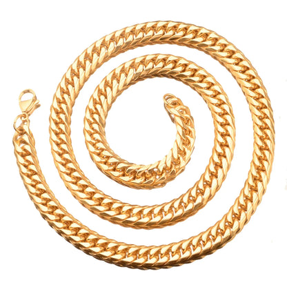 chunky gold necklace