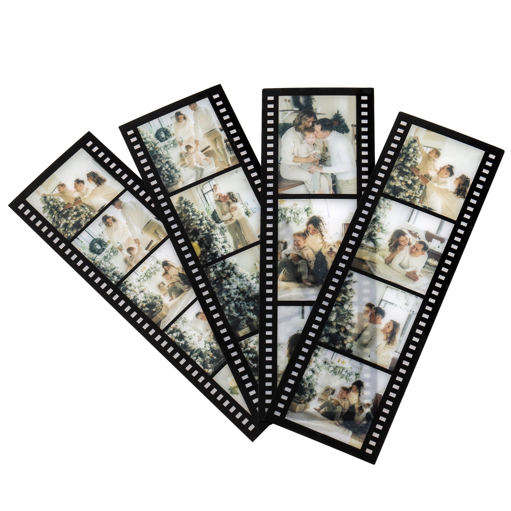 4Pcs Personalized Bookmarks Customized Film Roll Bookmark Memory DIY Custom Photo Album
