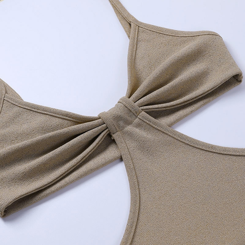 Strap Sexy Backless Maxi Dress Summer Holiday Women Dresses Hollow Out Dress Sundress