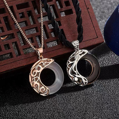 Heaven Officials Blessing Couple Necklaces Moonlight Pendant Necklace For Lovers Friendship Jewelry