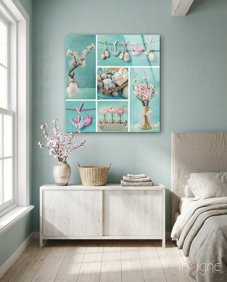 Sweet Baby Glass Wall Art