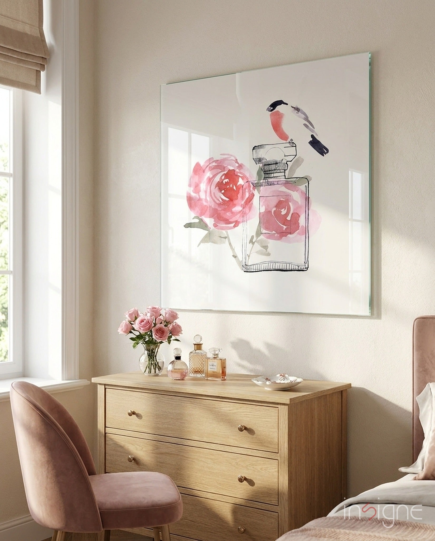 Perfume Glass Wall Art
