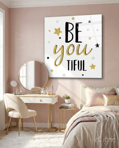 You Are Great Glass Wall Art