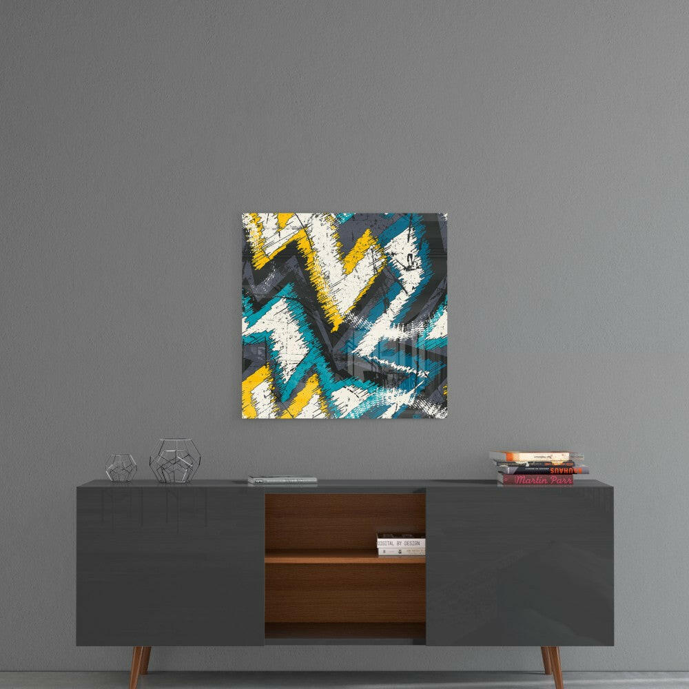 ZZZ Glass Wall Art