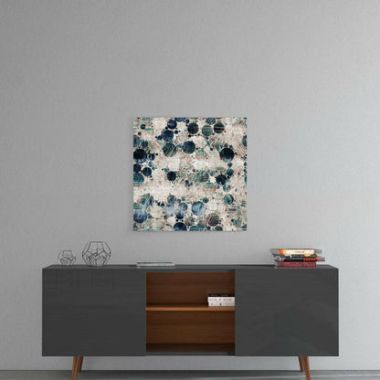 Microscope Image Glass Wall Art