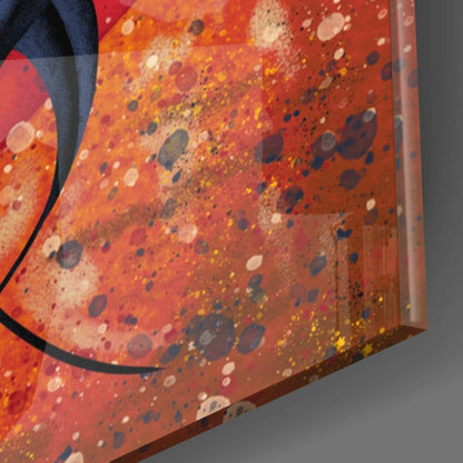 Dance of Shadows Glass Wall Art