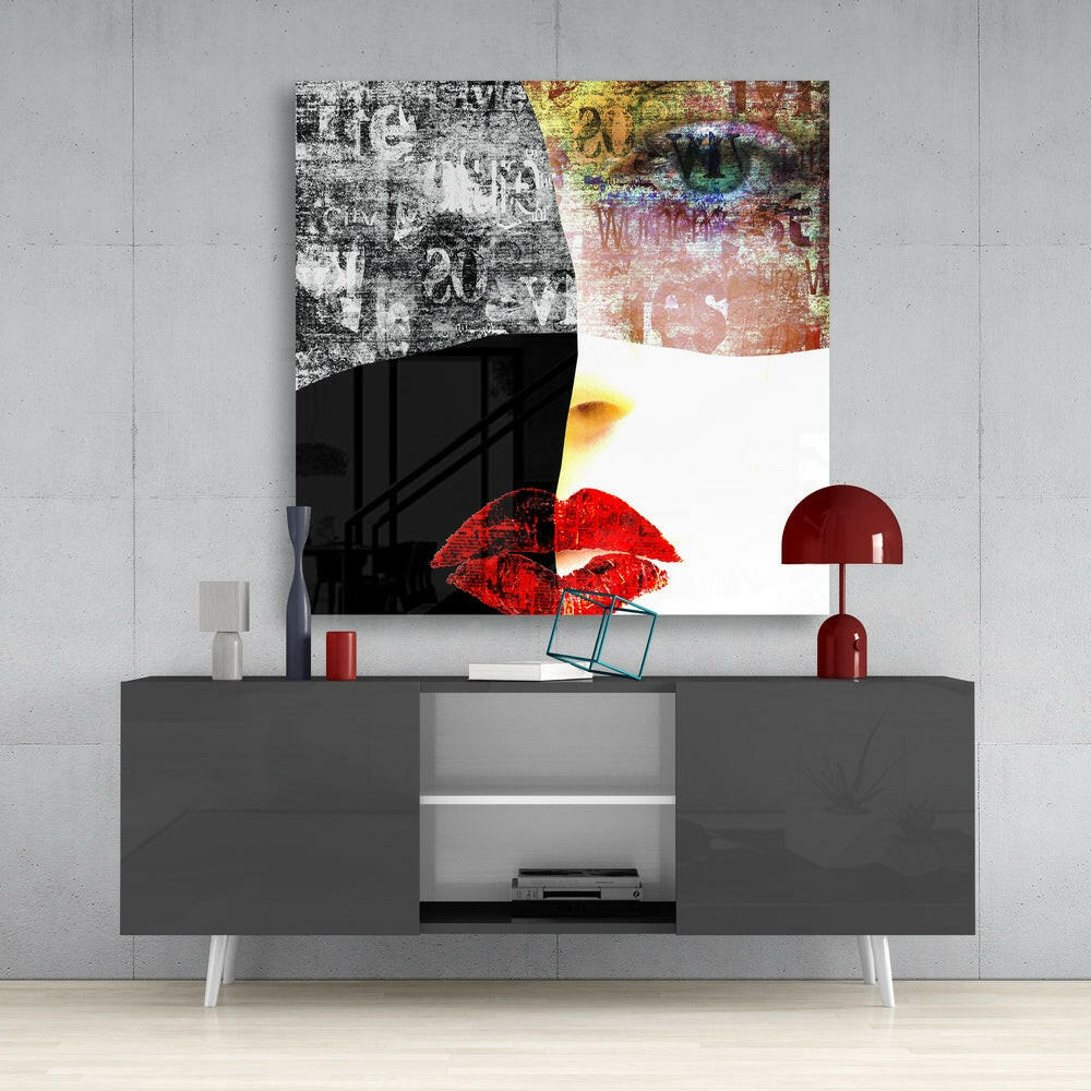 Pieces Glass Wall Art