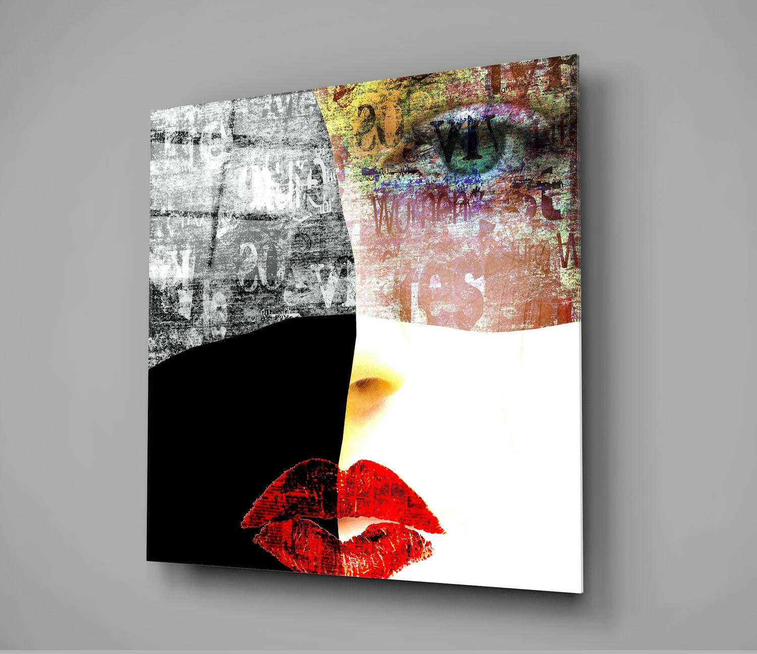 Pieces Glass Wall Art