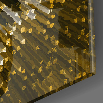Cycle of Yellow Glass Wall Art