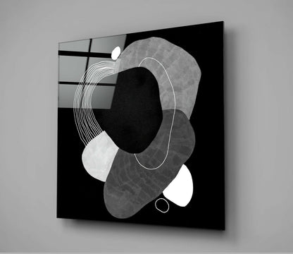 Black Glass Wall Art