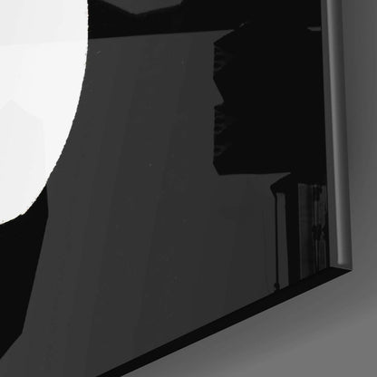Black Glass Wall Art