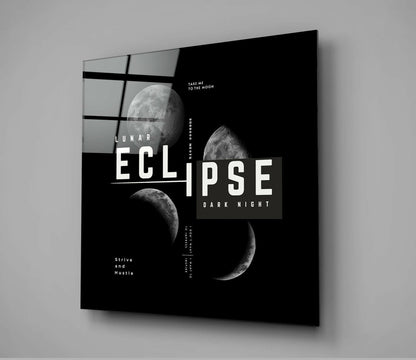 Eclipse Glass Wall Art