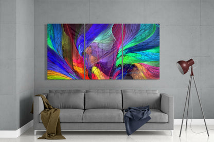 Dance of Colors Mega Glass Wall Art