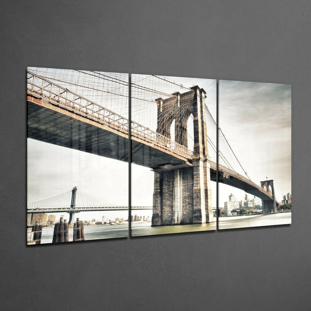New York Mega Glass Wall Art