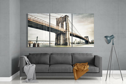 New York Mega Glass Wall Art