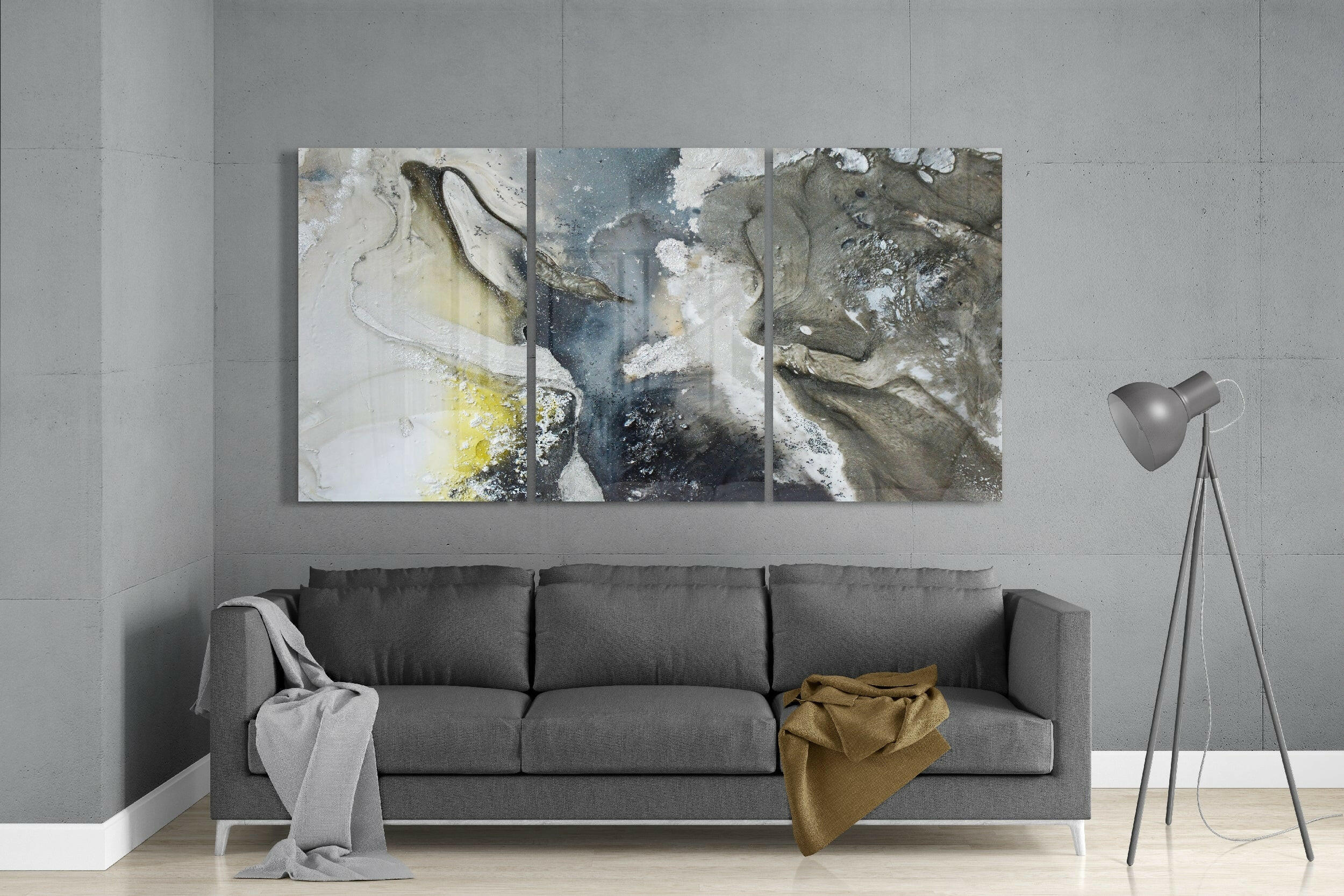 Sophisticated Mixture Glass Art