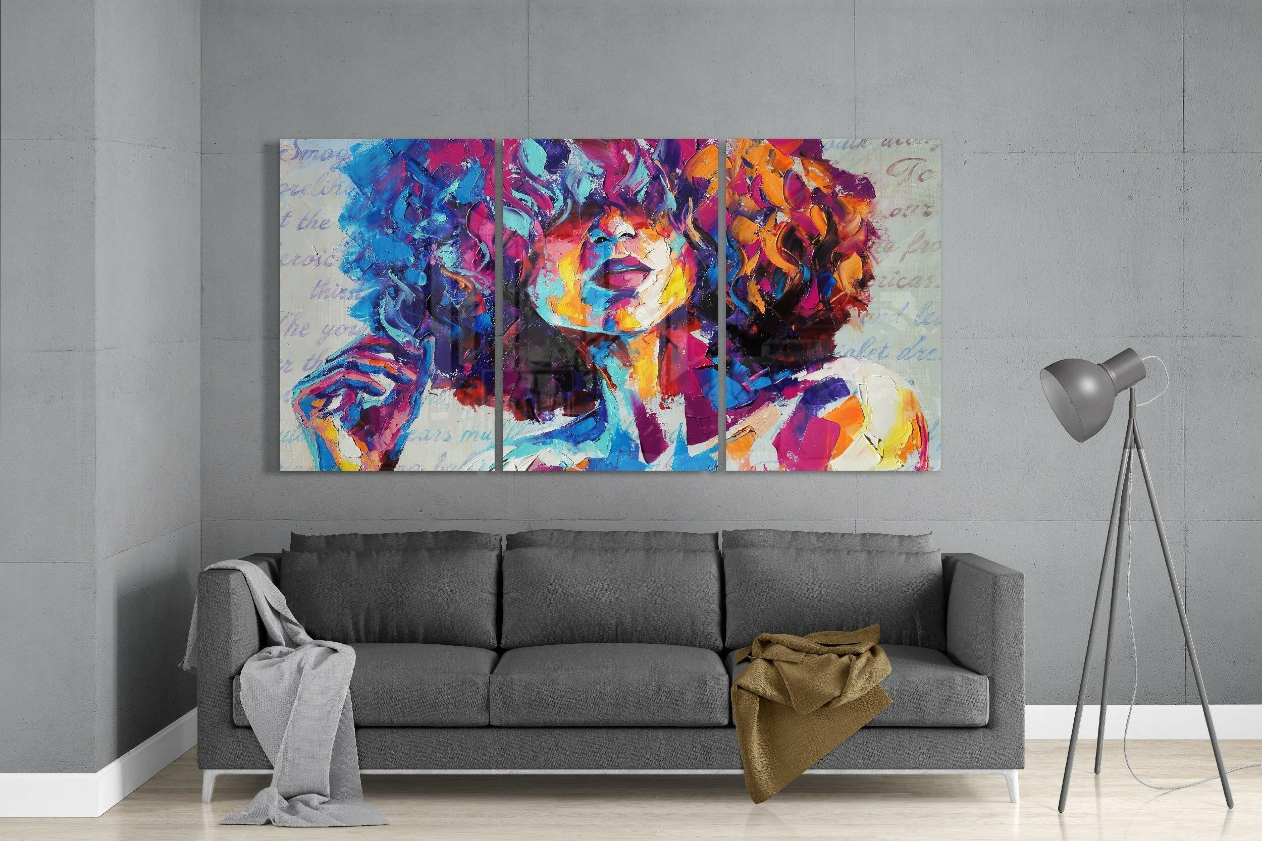 Curly Glass Art