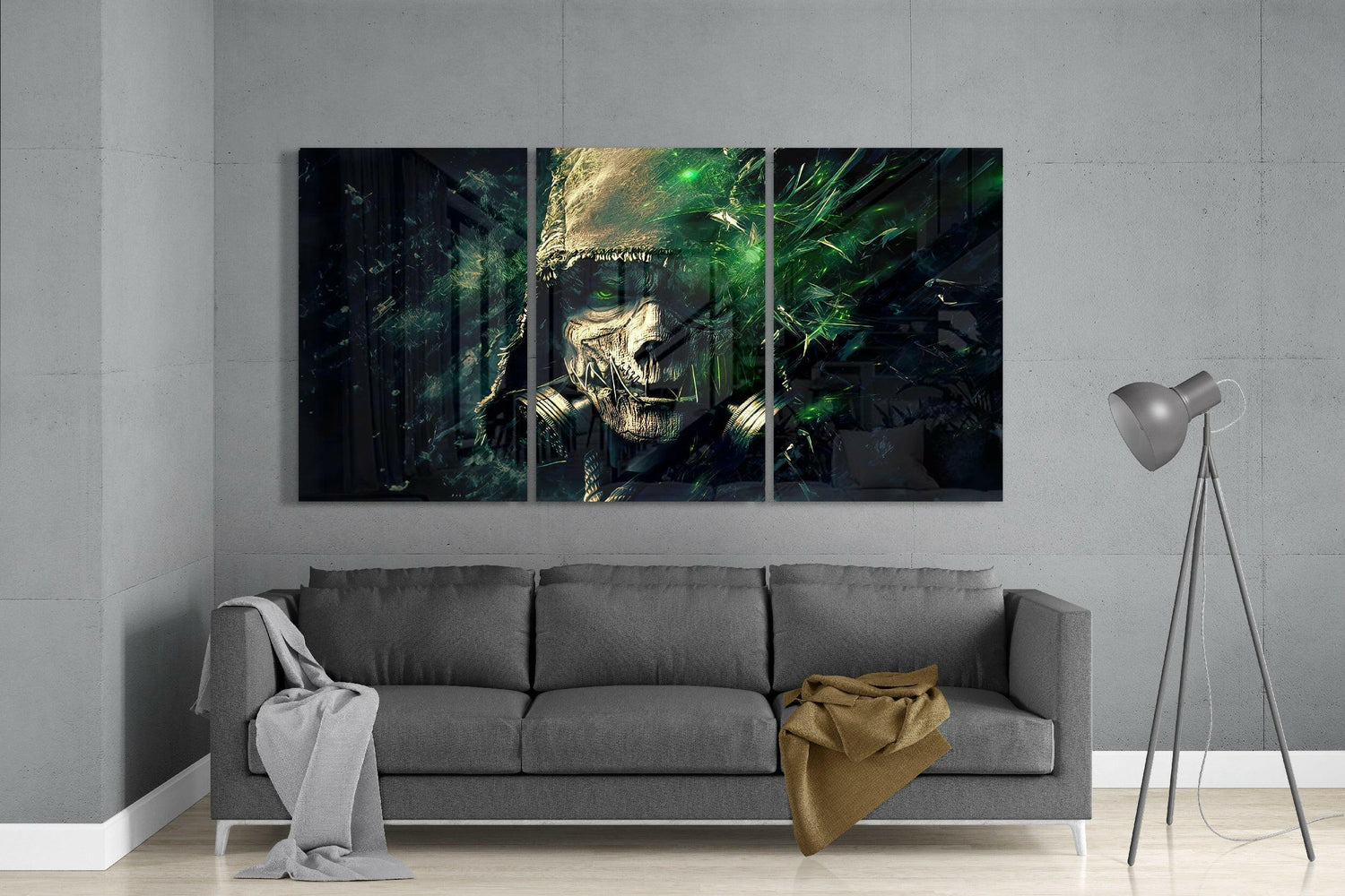 Scarecrow Glass Art