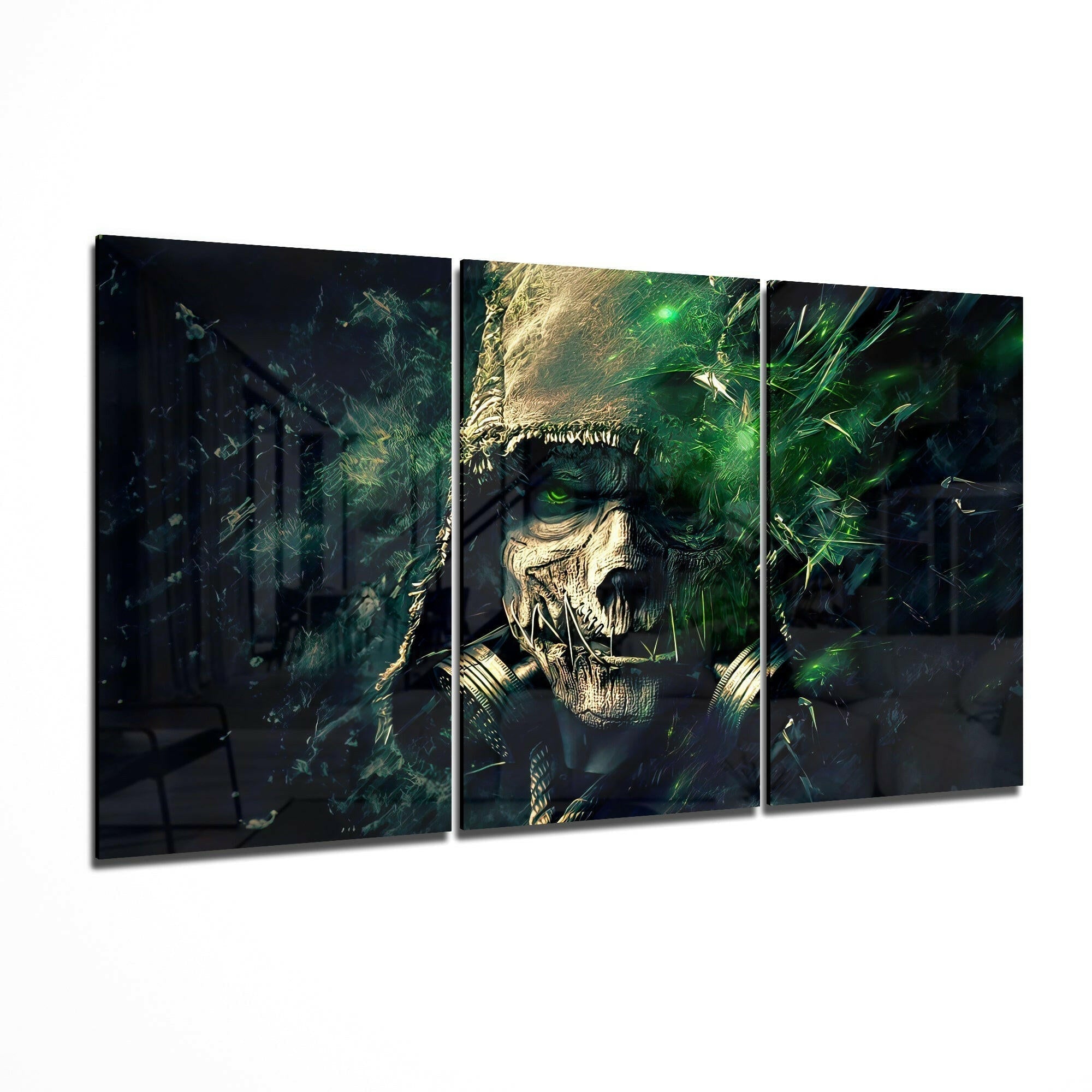 Scarecrow Glass Art