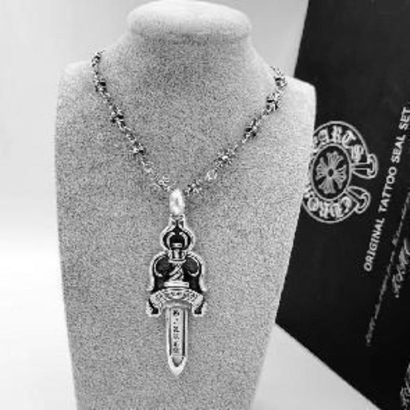 Retro chain waist trouser chain bag chain Key chain Retro dagger