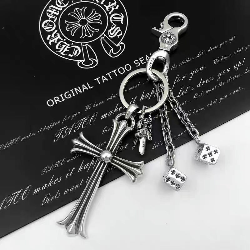 Retro chain waist trouser chain bag chain Key chain Retro dagger