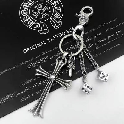 Retro chain waist trouser chain bag chain Key chain Retro dagger
