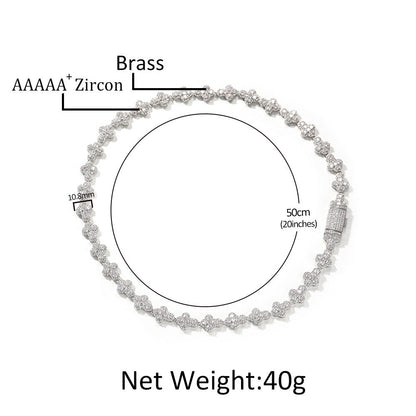 diamond necklace cross moissanite chain