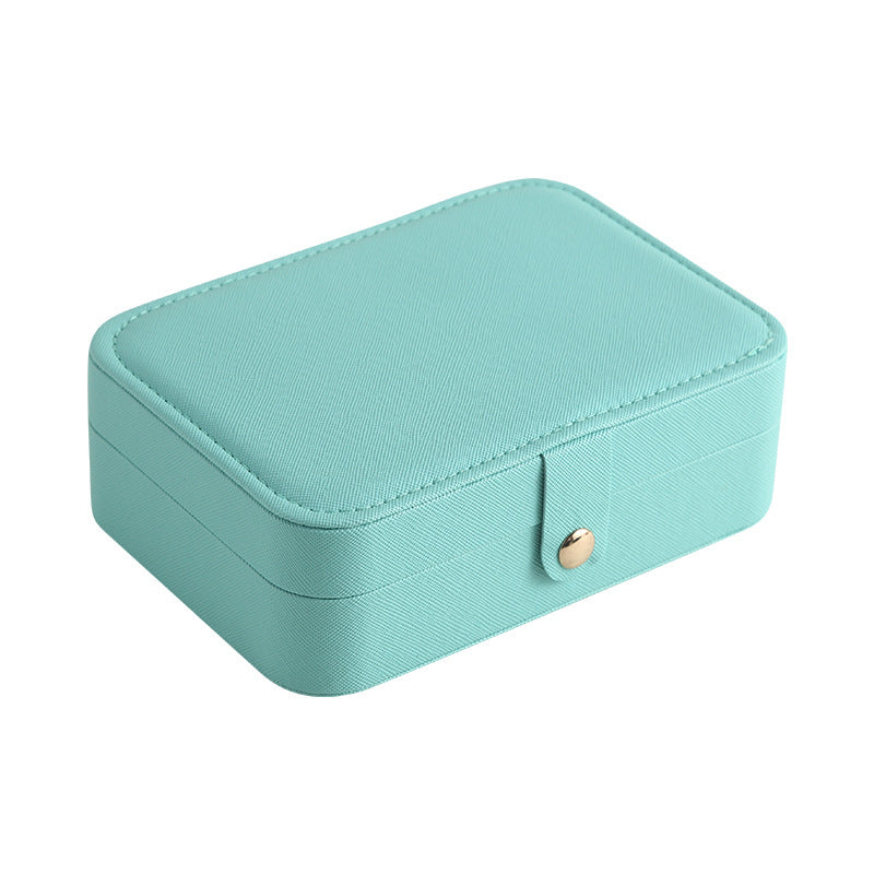 Nine-grid multifunctional portable jewelry box