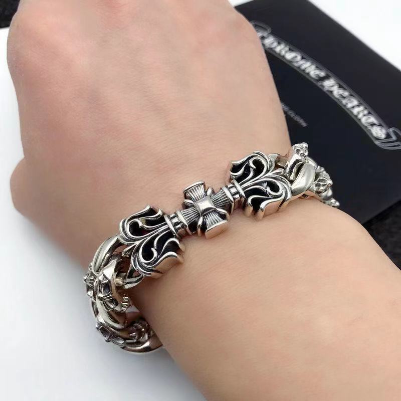 Retro domineering bracelet hip-hop personality men&