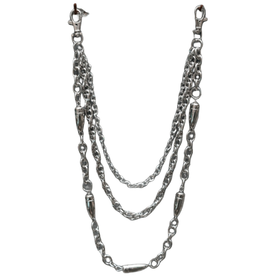 Hip-hop punk versatile bullet trouser chain