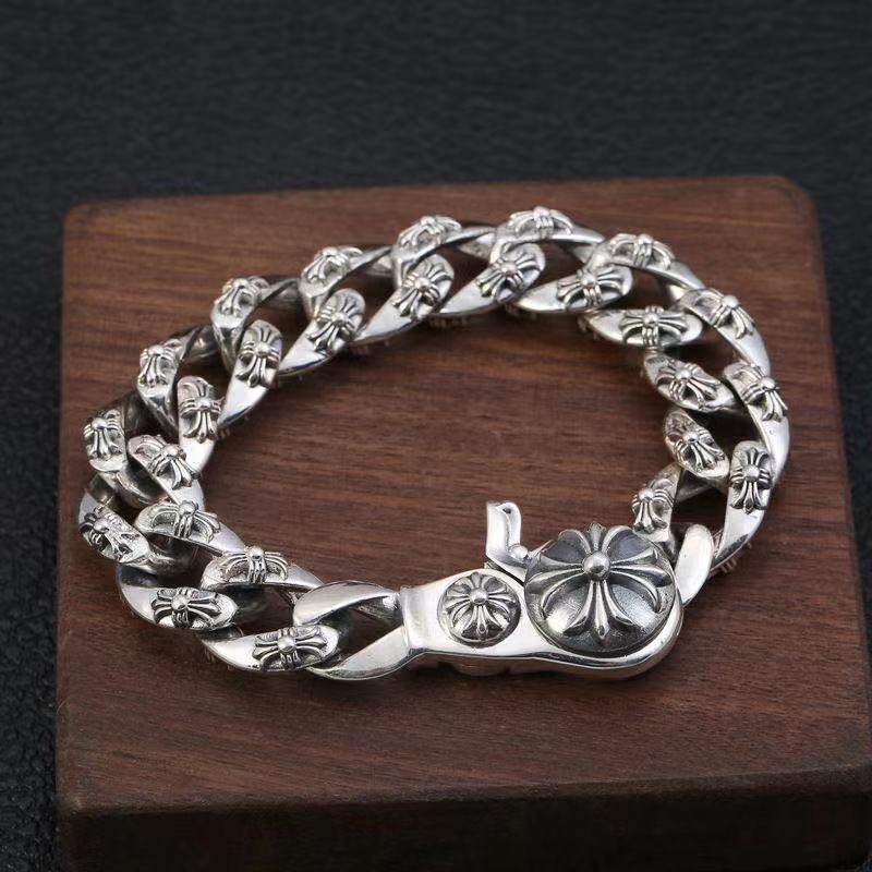 Retro domineering bracelet hip-hop personality men&