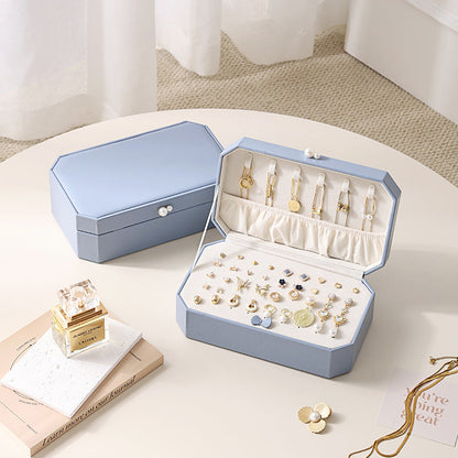 PU leather multi-layer large capacity jewelry box