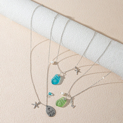 sea glass necklace