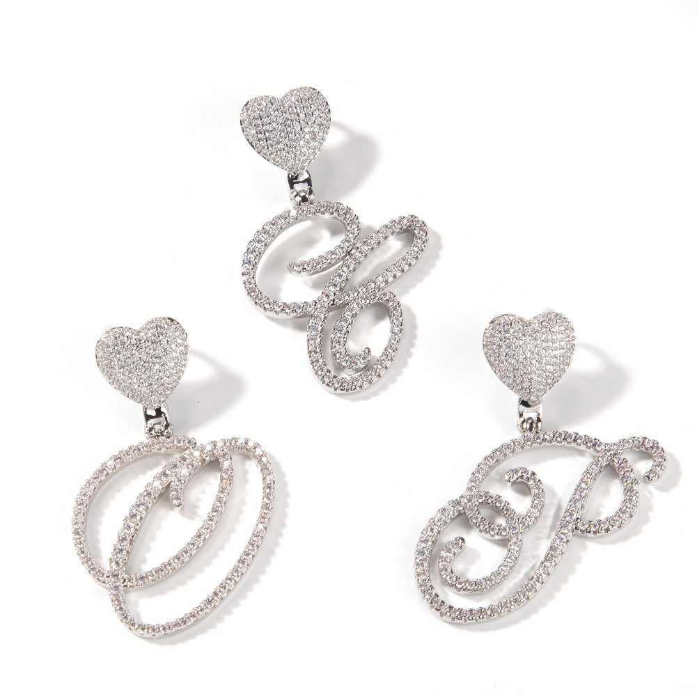 mens gold chain love button head floral necklace