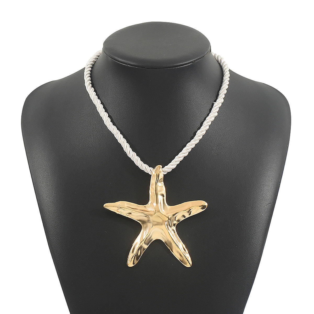 starfish necklace irregular alloy necklace