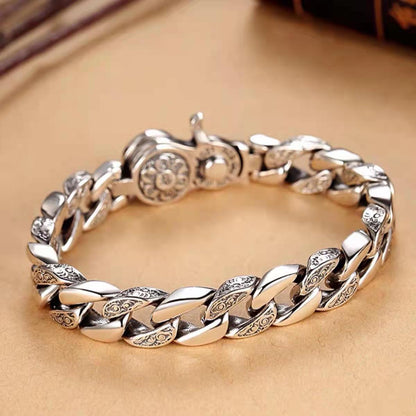 Six-character mantra rotating domineering bracelet