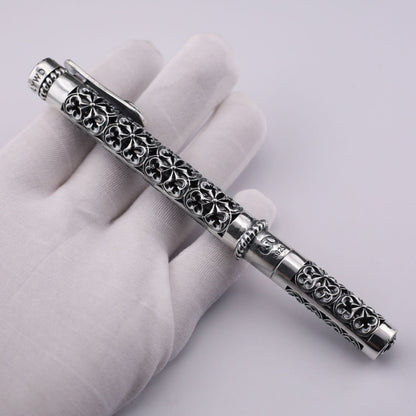 Hollow carved business signature pen