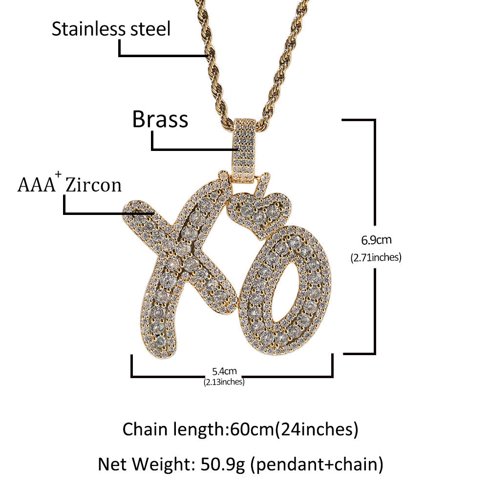 xo necklace