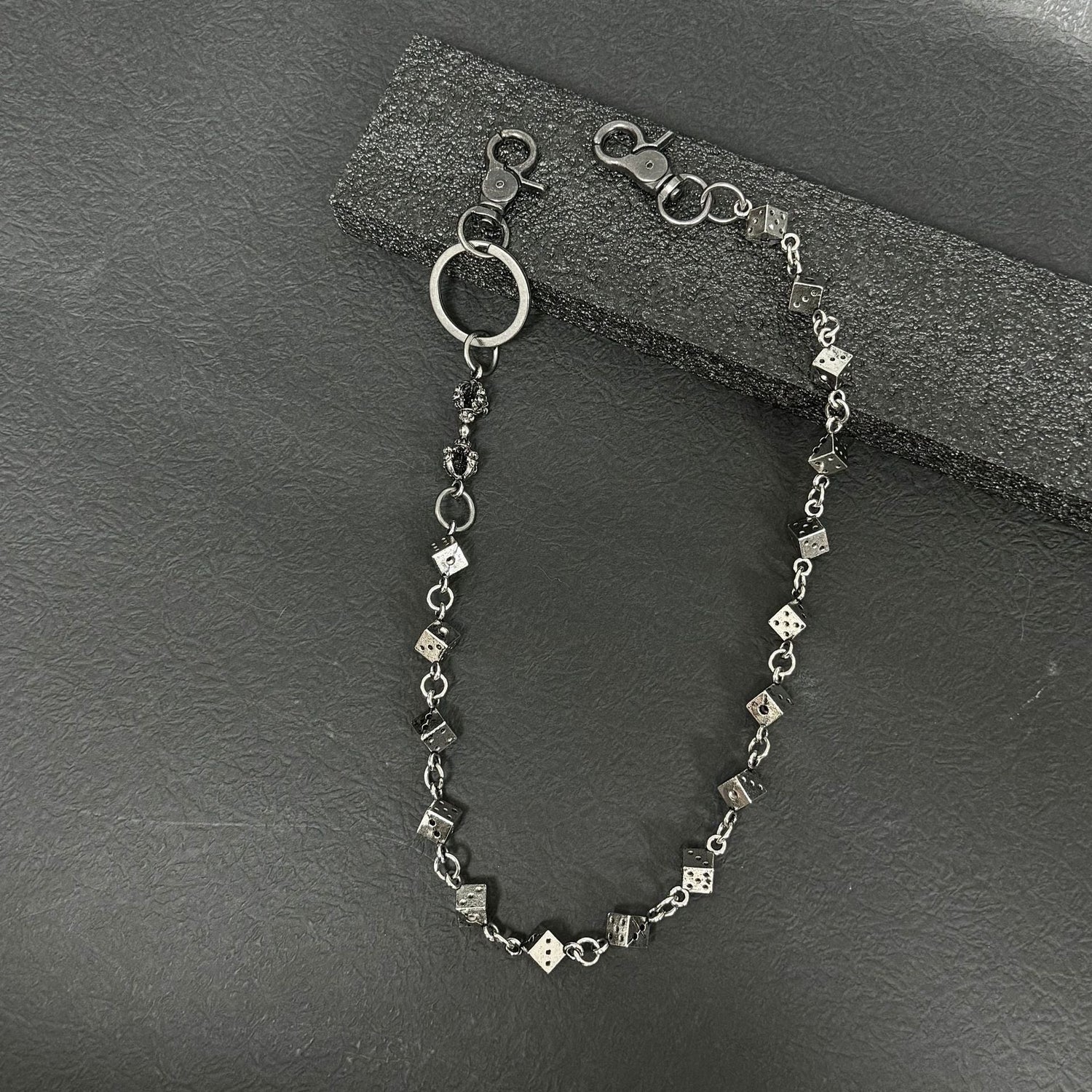 vajra dice metal waist chain