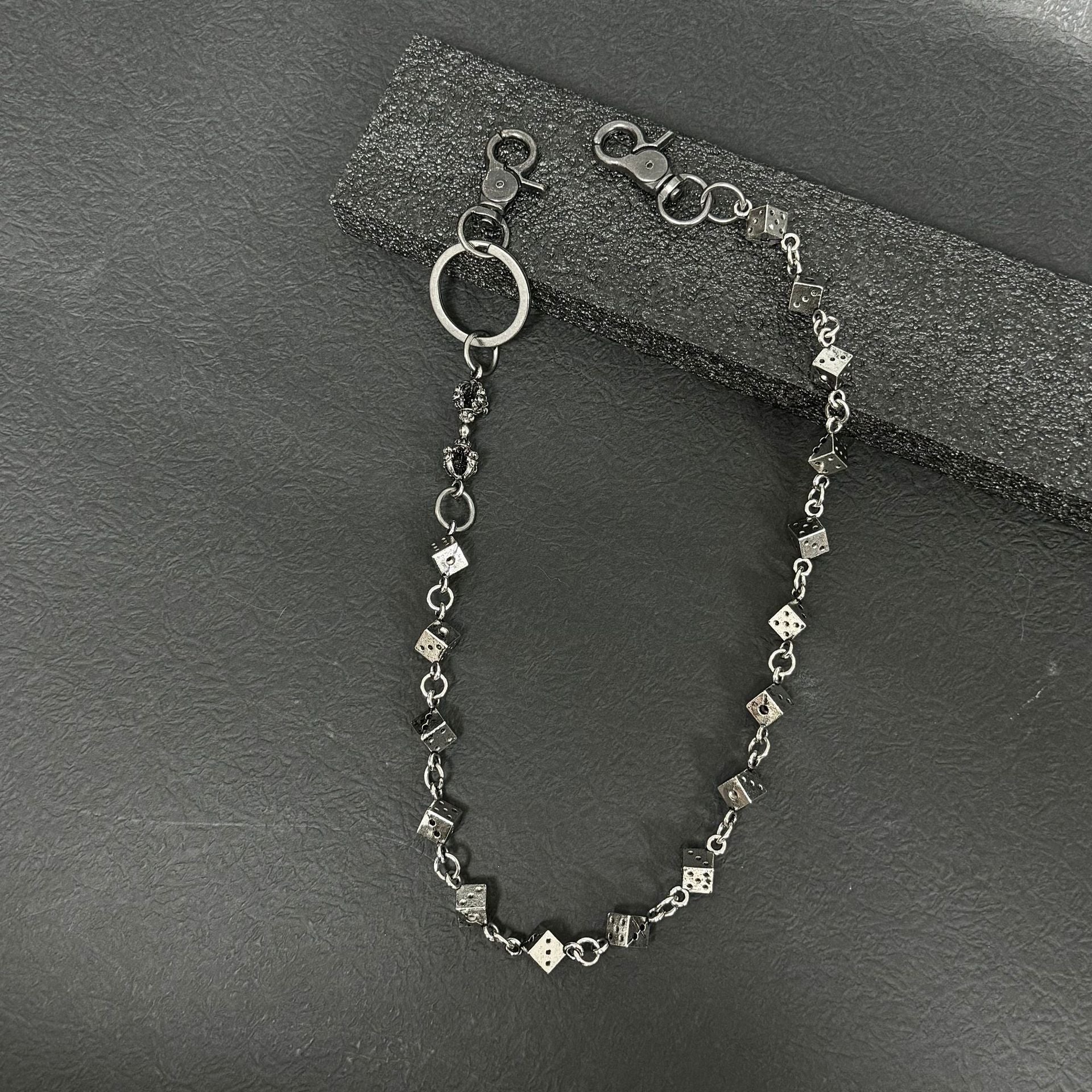 vajra dice metal waist chain