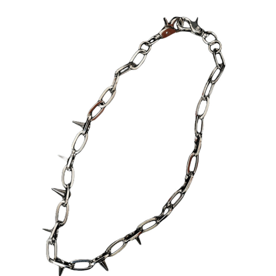 Rivet waist chain punk cool pants chain