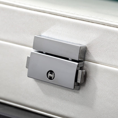 Storage rectangular lock jewelry storage box