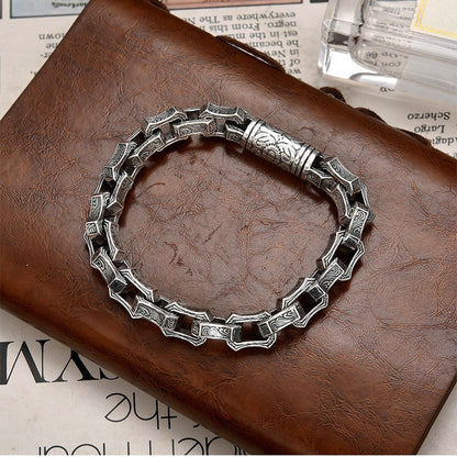 Water ripple irregular domineering bracelet