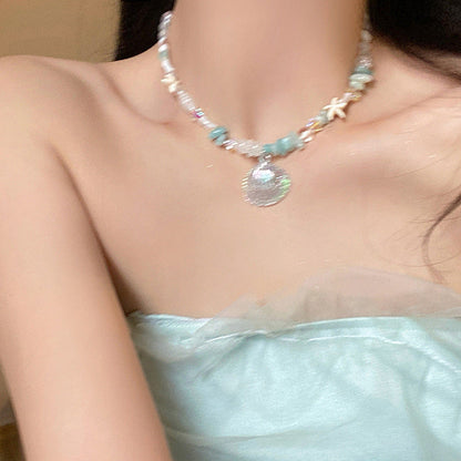 starfish necklace dopamine necklace
